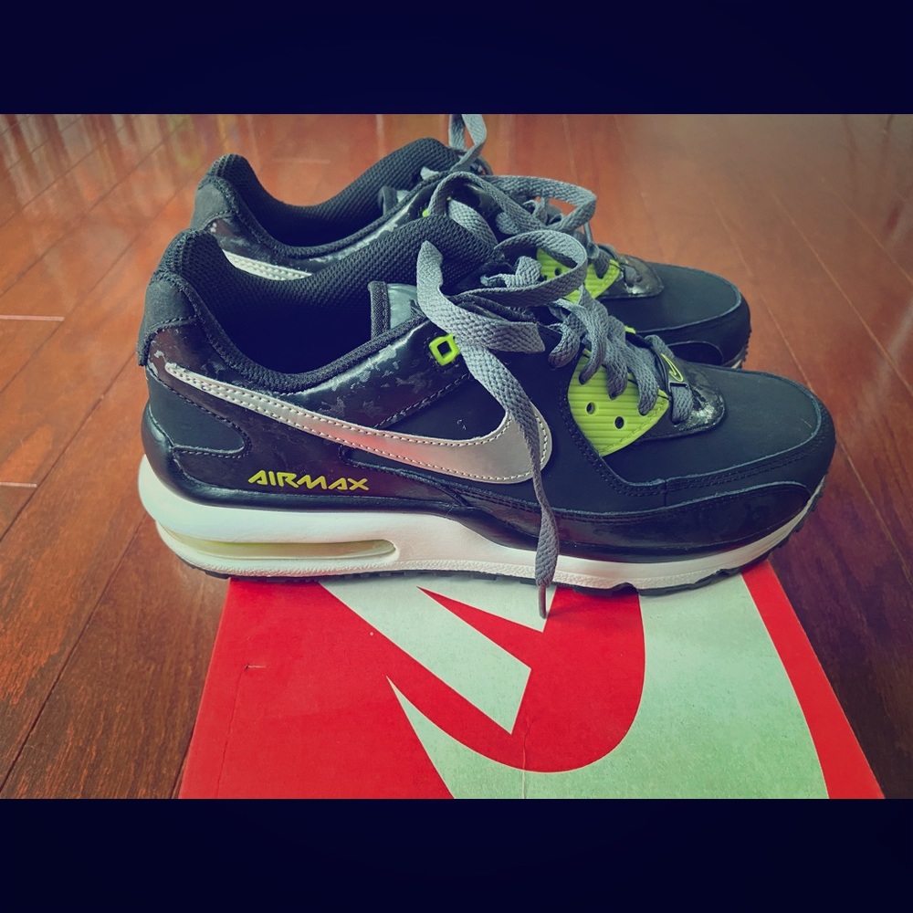 Lime Green & Black Nike’s